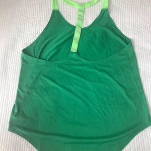Green Nike Racerback Tank